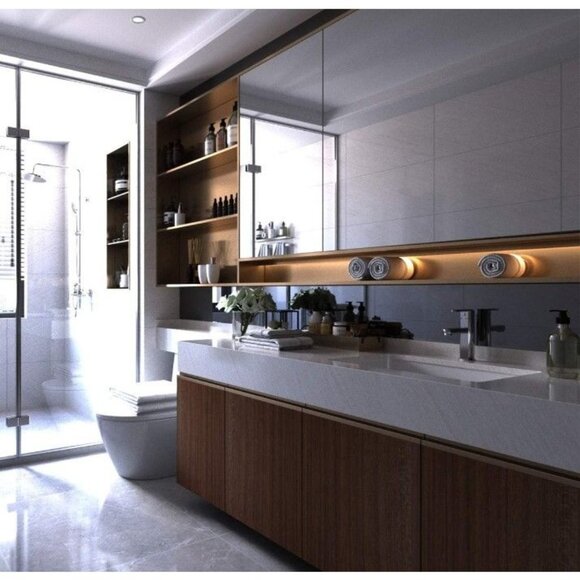 Walnut Contact Paper Matte Brown Wood Roll and Peel Waterproof 118 x 24 - Picture 3 of 4